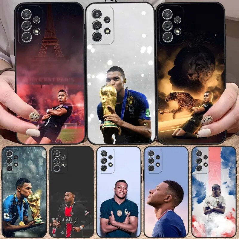 P-Paris M-Mbappe Phone Case For Samsung A54 A53 A71 A24 A13 A31 A05 A14 A33 A22 A52 A34 A32 A50 A20 A40 Cover