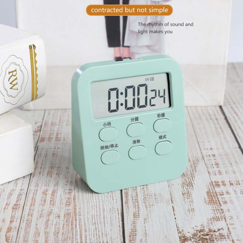 Countdown Timer Simple Electronic Student Timer Multi-Function Timer Desk Bedside Little Alarm Clock Student Desk Clock. 