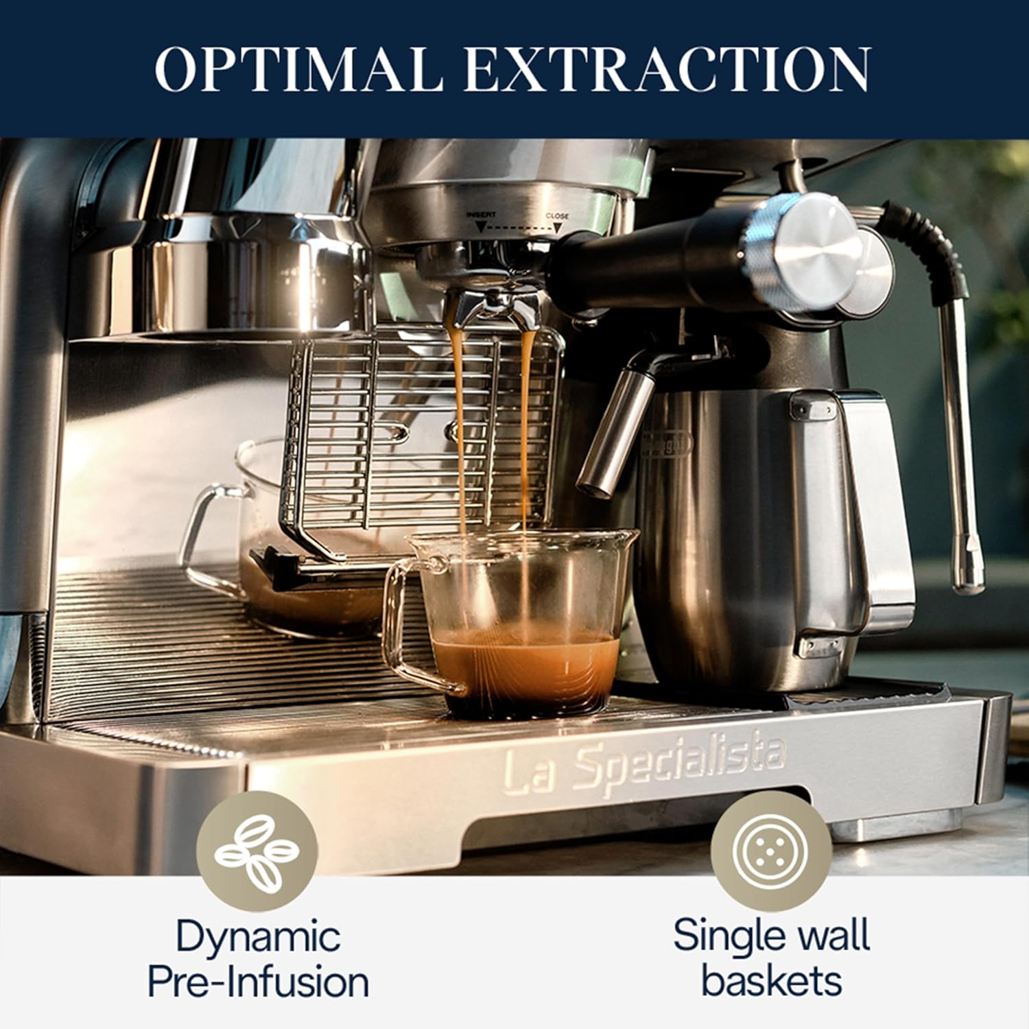 De'Longhi EC9665.M La Specialista Maestro Espresso Coffee Machine. 