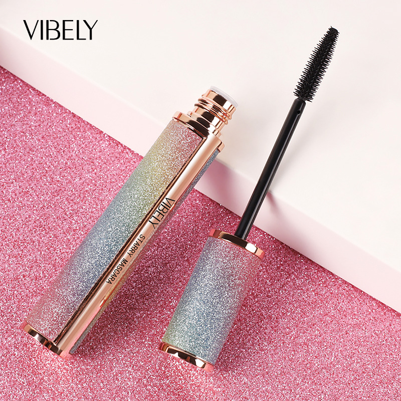 VIBELY Starry Sky Lengthening Mascara Dense curl, waterproof, long-lasting, sweatproof, non-smudging, Internet celebrity live broadcast. 
