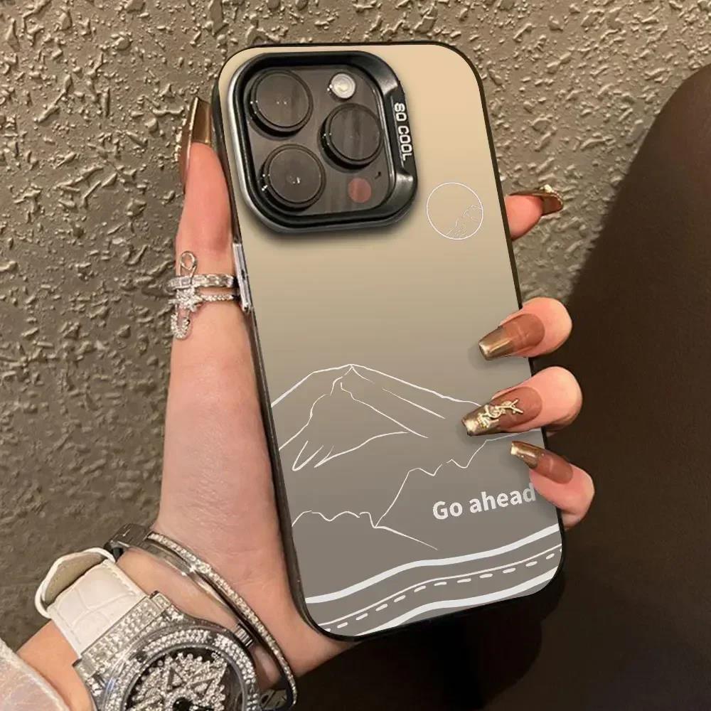 Case For Motorola Moto G53 G13 G23 Luxury Dragon Totem Matte Silver IMD Phone Funda MotoG53 Rabbit Simple Pattern Color Cover. 