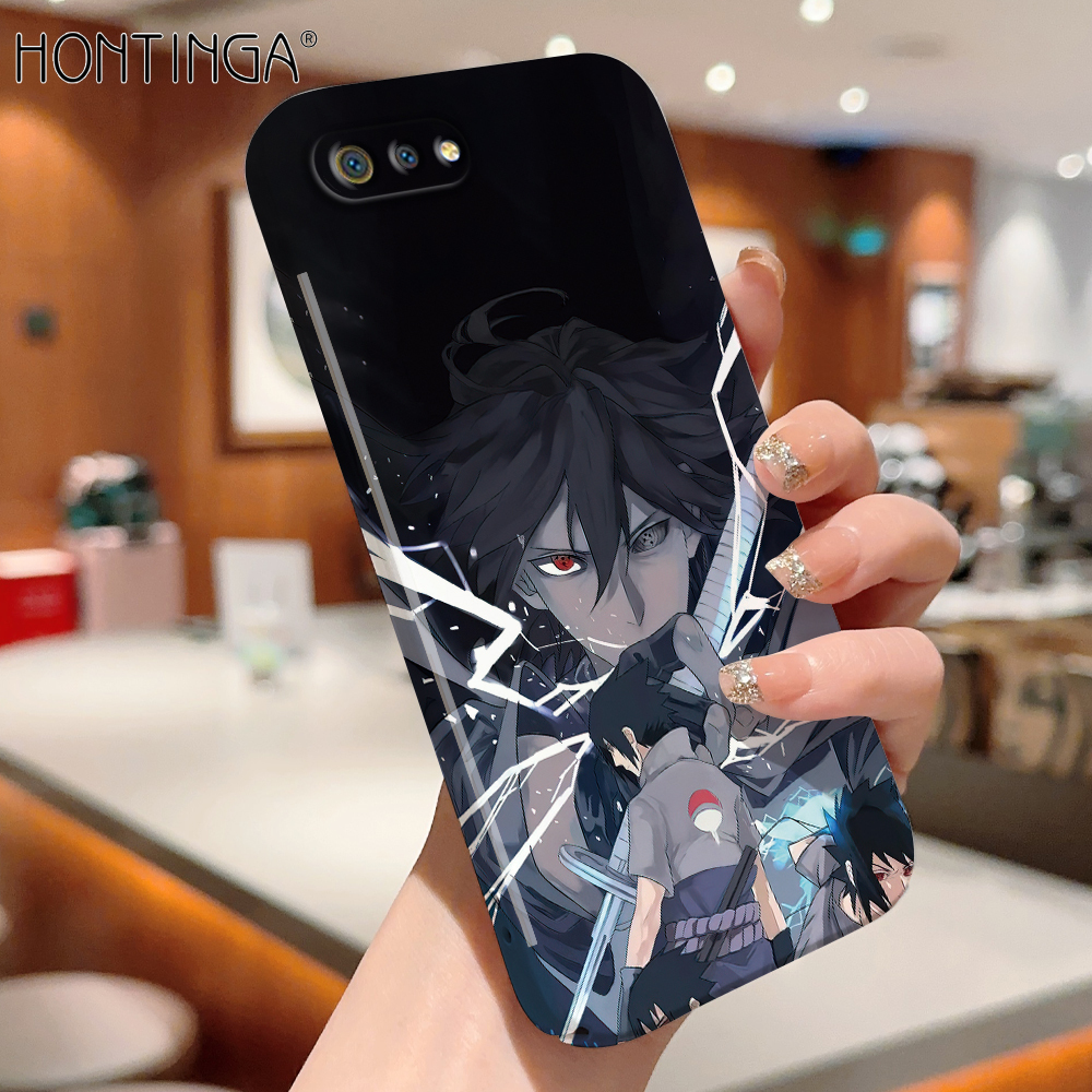 Hontinga for Realme C2 Back Cover Cool Uzumaki Naruto All-inclusive Film Hard Phone Case Camera Protection Mobile Cover
