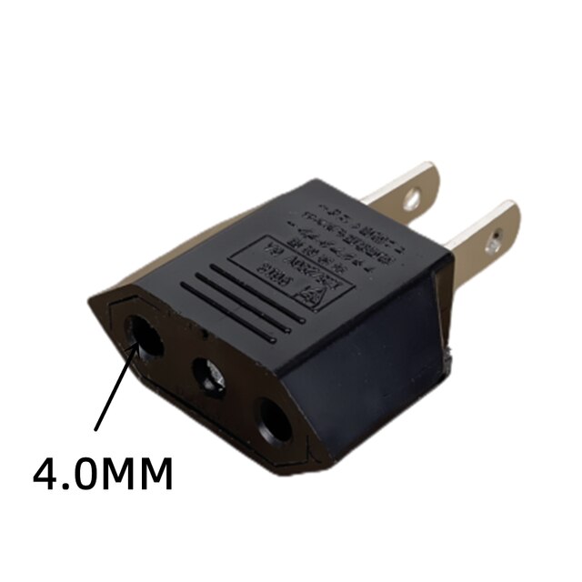 Euro Plug Adapter Power Converter JP CN US To EU Sockets Type C Plug Adapter US To EU AC Electrical Adapters 2 Round AC Outlet. 
