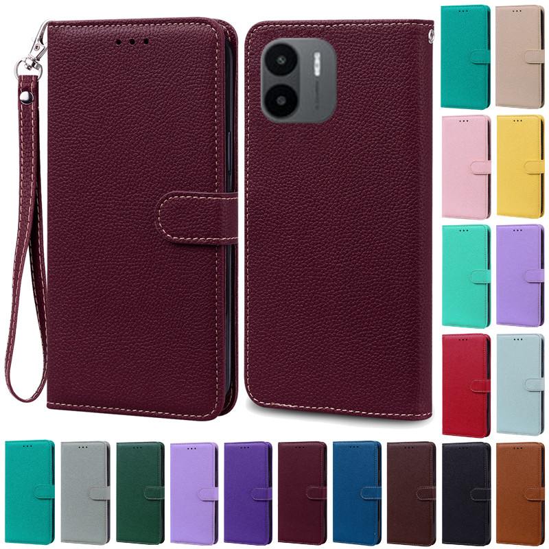 For Xiaomi Redmi A2 Case Cover Redmi A2+ Plus Leather Wallet Flip Case For Xiaomi Redmi A2 Phone Case A2 Plus Fundas Coque