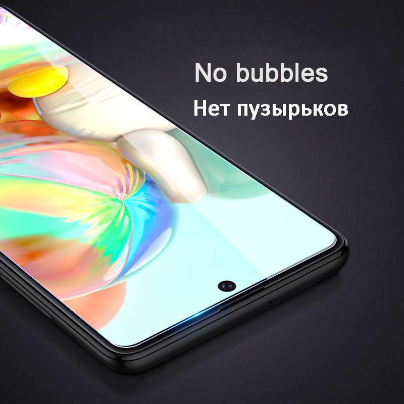 7 Tempered Glass 72 A73 A71 AA7 2018 Samsung A7 2018 2017 Protects Galaxy A70 A70s 5G A Film. 