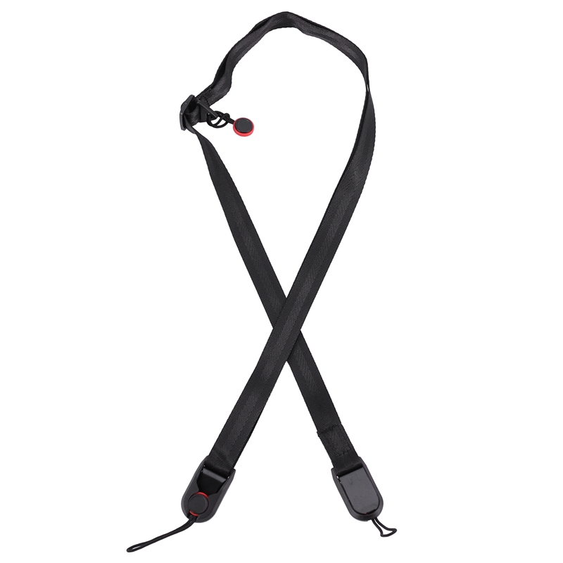 【Funny Bunny Toy Store】Black Camera Quick-Release Nylon Neck Shoulder Slr Camera Multi-Function Strap For Goprp Camera. 