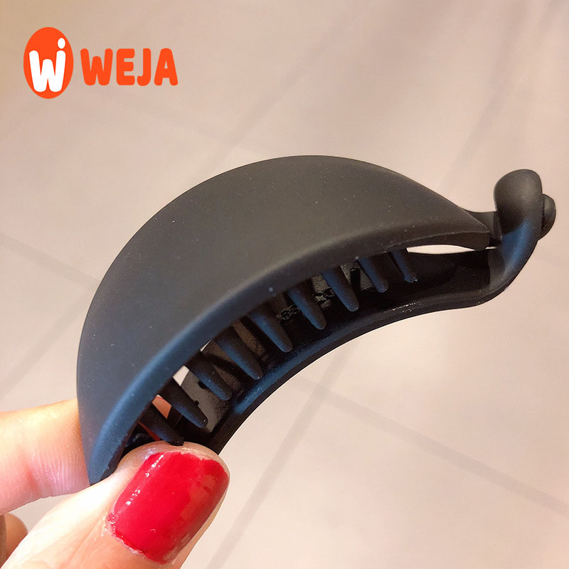 Korean style hair clip ponytail clips fashion girls frosted women ponytail clips grabs hair clips banana clips