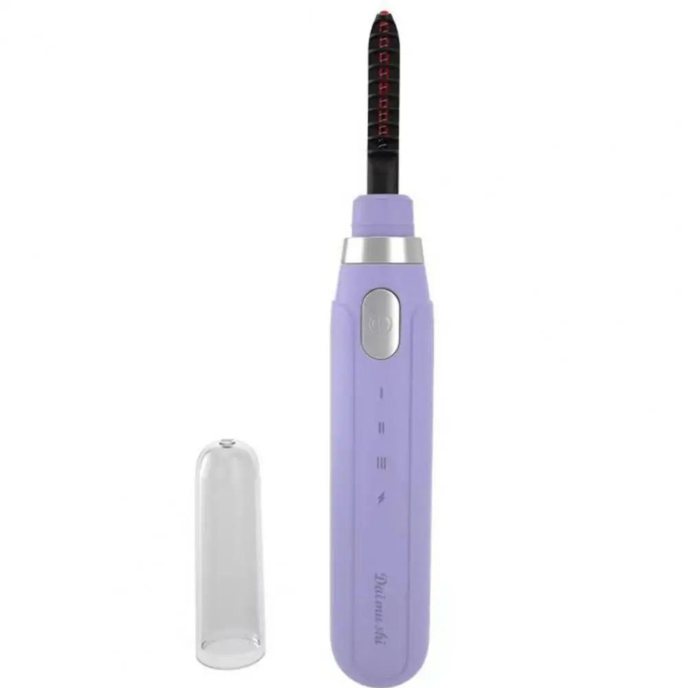 10-20 Seconds Warm-up Time Eyelash Curler Rechargeable Heated Eyelash Curler with 3 Temp Settings for Long Lasting for Women's. 