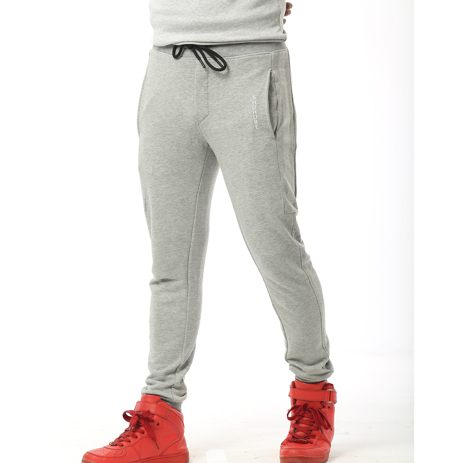 Shohure Gray color joggers - Joggers For Men. 