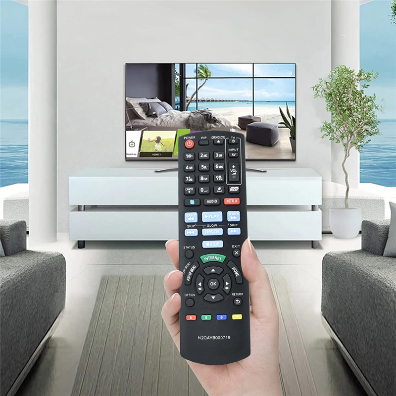 N2QAYB000719 Remote Control for Blu Ray Disc Player DMP-BDT220 DMP-BDT120 BDT220C Remote Control Replacement. 