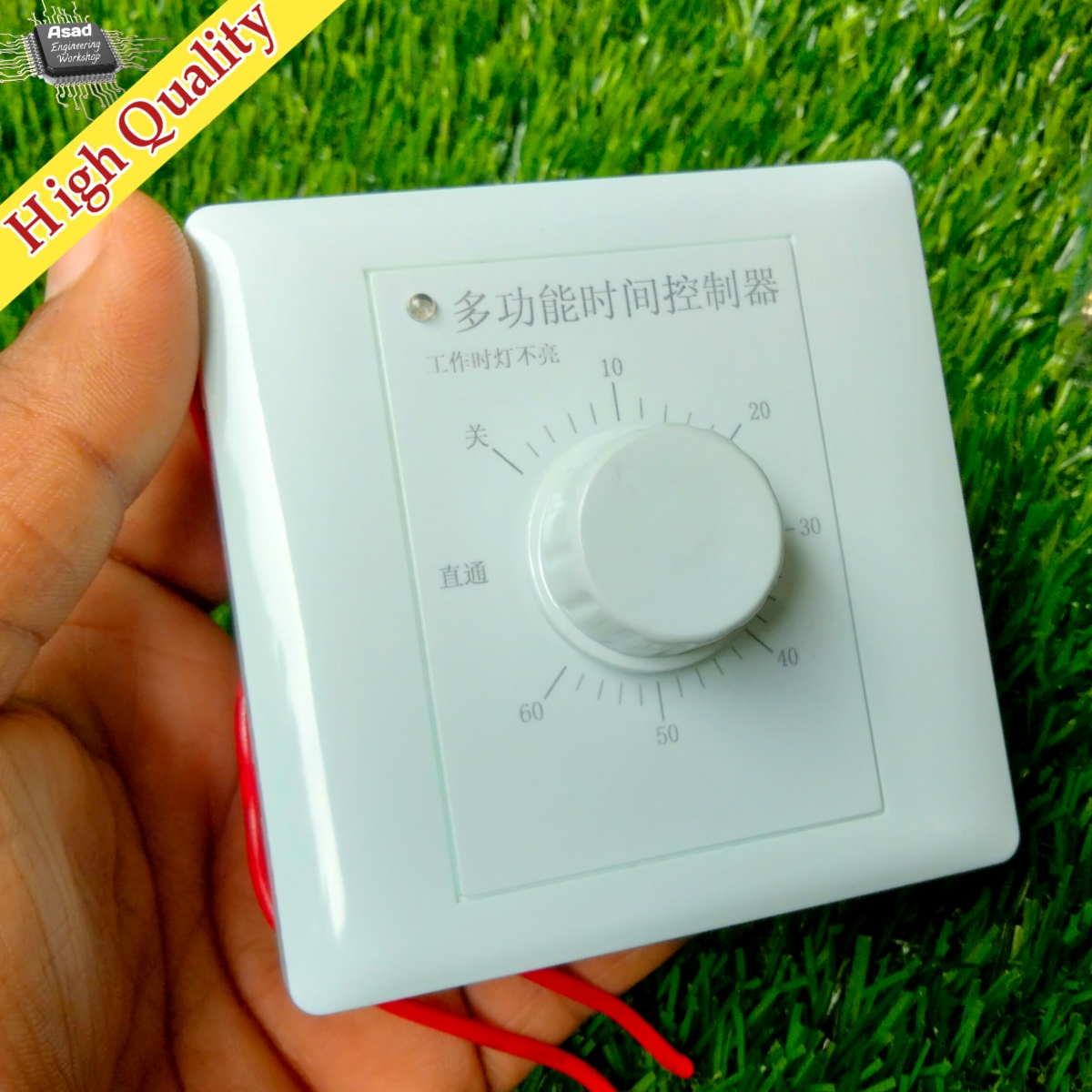 60 Minutes 2000W Timer Switch 220V Water Pump Intelligent Switch Control Mechanical Countdown 86 Panel DC - AC Timer switch. 