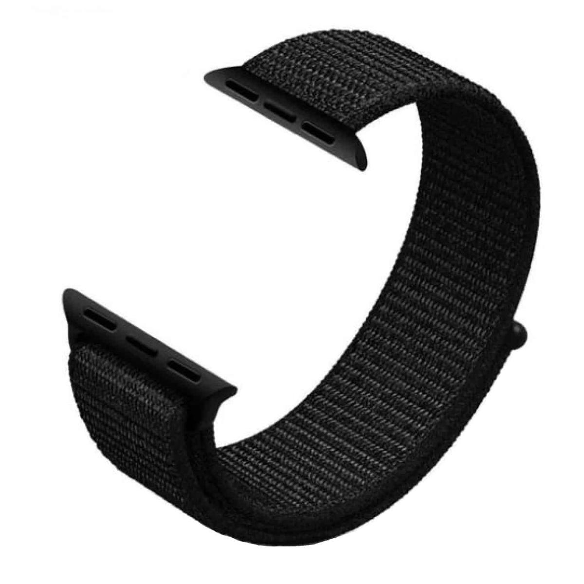 41mm/40mm/38mm Sport Woven Nylon Loop Strap for Wrist Braeclet Adjust Nylon Febric Strap for Apple Watch Series 7 SmartWatch - Smart Watch Belt