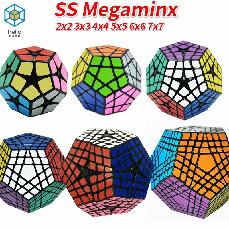 【Serendipity party】Shengshou Gigaminx 5x5x5 Magic Cube 3x3  4x4 5x5 6x6 7x7 Teraminx cube wumofang Cube YesElite. 