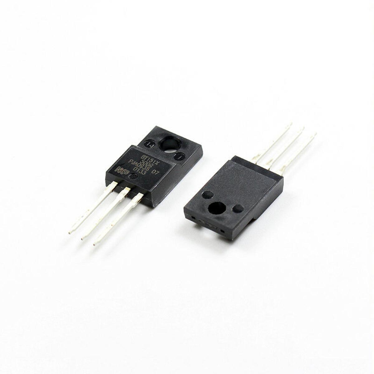 BT151-500R BT151-500 BT151 500V 12A TRIAC SCR Thyristor TO-220 Package Silicon Control Rectifier Thyristor Electronics Circuitry & Parts