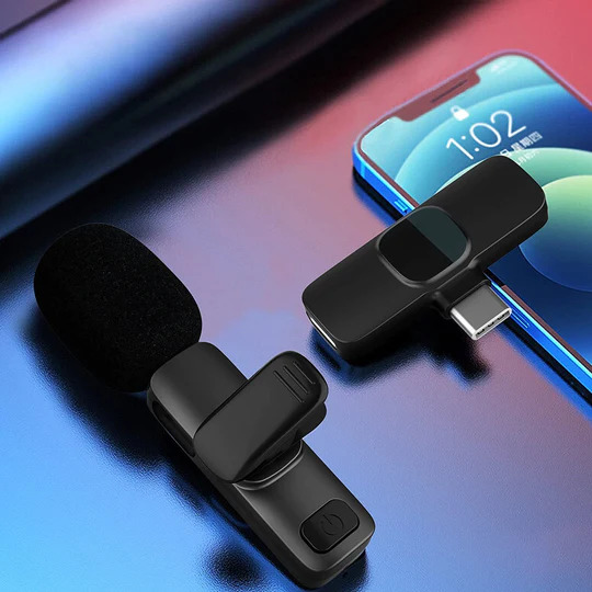 K8 Wireless Microphone for Type C Port Smartphone Mobile Microphone and live streaming microphone accessories. 