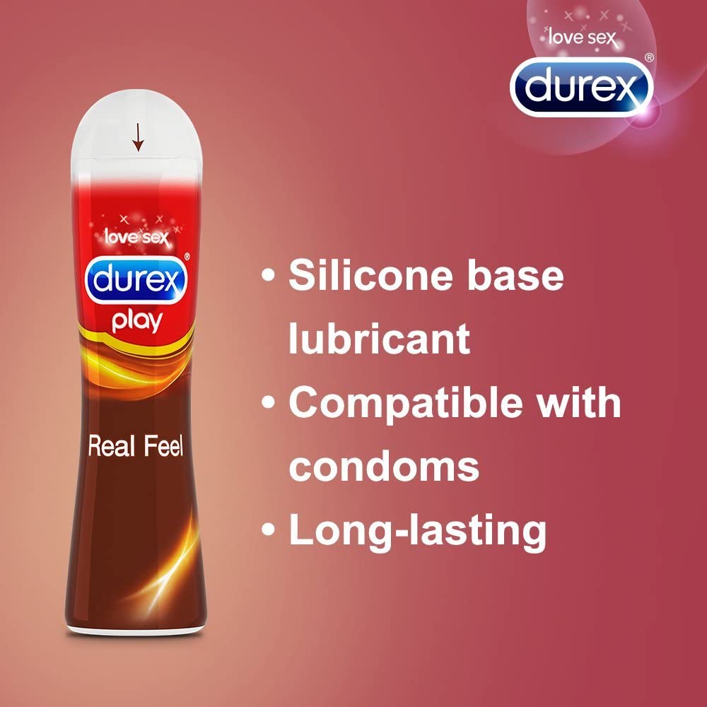 Durex Real Feel Silicone Based Lube - 50ml. 