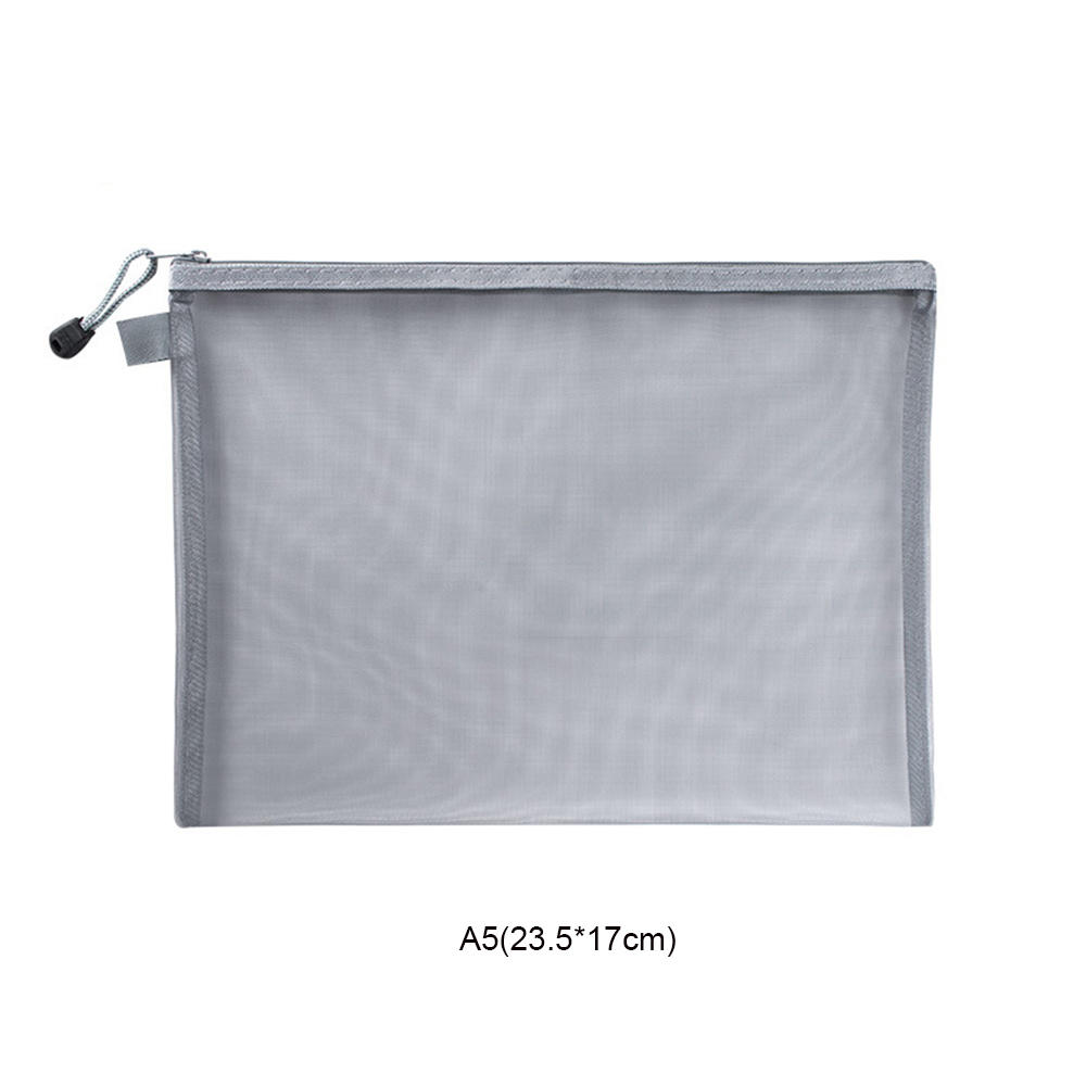 Puzzle Storage Bag Transparent Zipper Bag Office Student Pen Bag A5 Test Paper Information Bag A4 Transparent Zipper Bag. 
