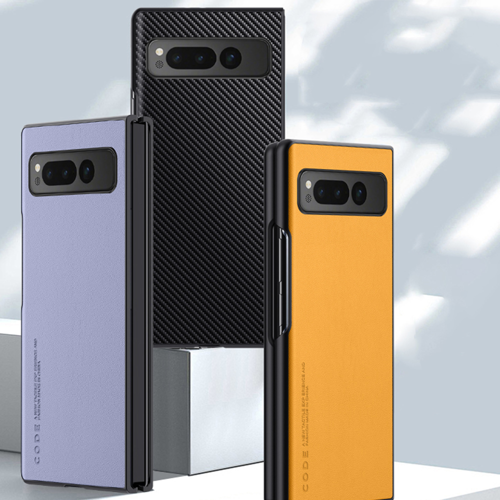 For Google Pixel Fold Case All-Inclusive Shockproof Soft Leather Ultra-Thin Fashion For Google Pixel Fold Back Cover. 