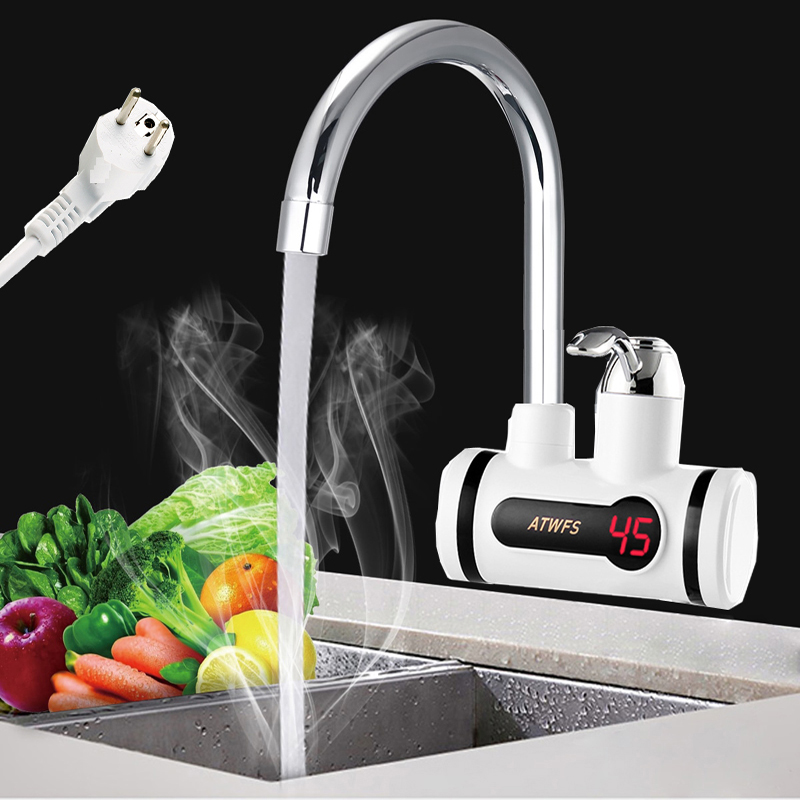 Digital Instant Water Hot&Cold Heater Tap for wall mount - nur corner. 