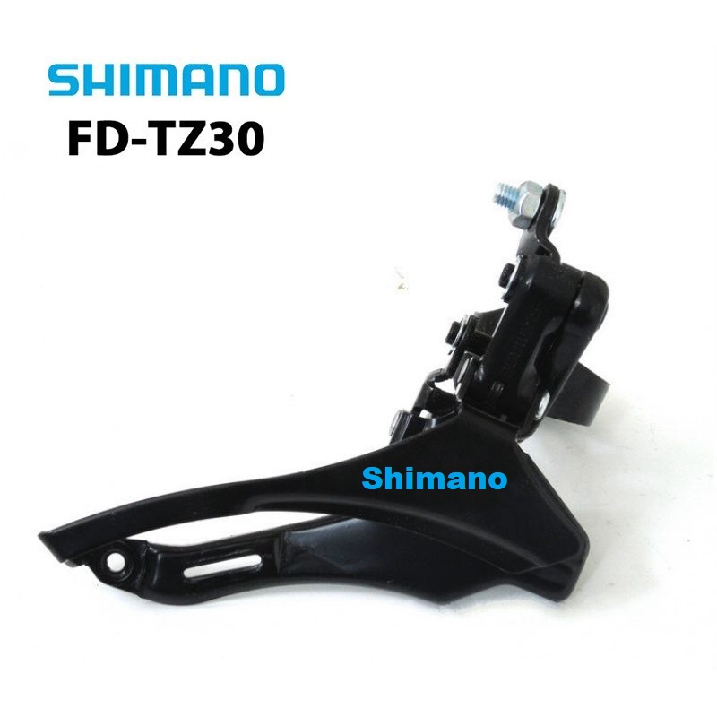 Shimano FD-TZ30 6/7 Speed MTB Mountain Bike Bicycle Front Derailleur 31.8 (Top pull)&(Down pull) Front Derailleur. 
