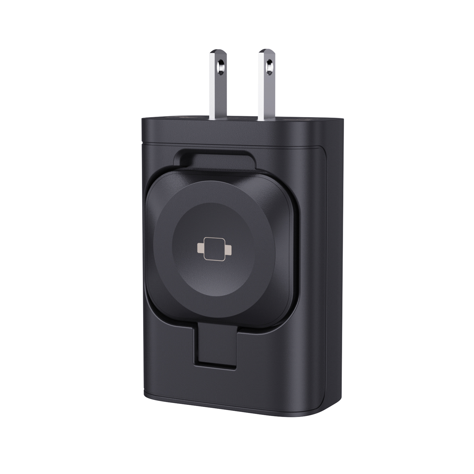ARMICO 23W for Apple Charging Block with Built-in Watch Charger, Foldable PD Fast Charger Block for iPhone, Dual Ports Wall Charger Compatible with Apple Watch iPhone. 