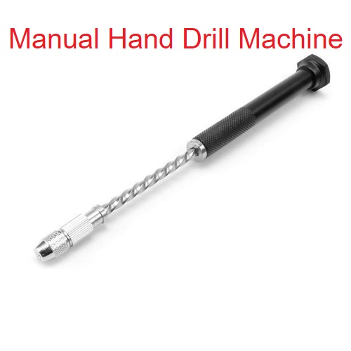 MANUAL HAND Drill Machine PCB Tools Sets Hand Held PCB Drill Machine Drilling Range 0-2mm Total Length 7.5" Inch For Drilling PCB Board . 