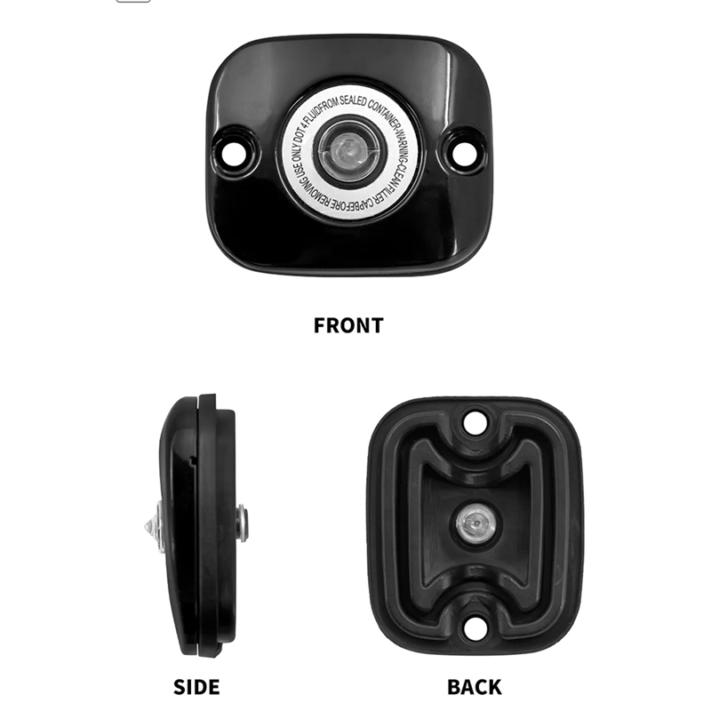 Motorcycle Front Brake Master Cylinder Cover for Softail Fat Boy Touring Road Trike Sportster XL Accessories Parts