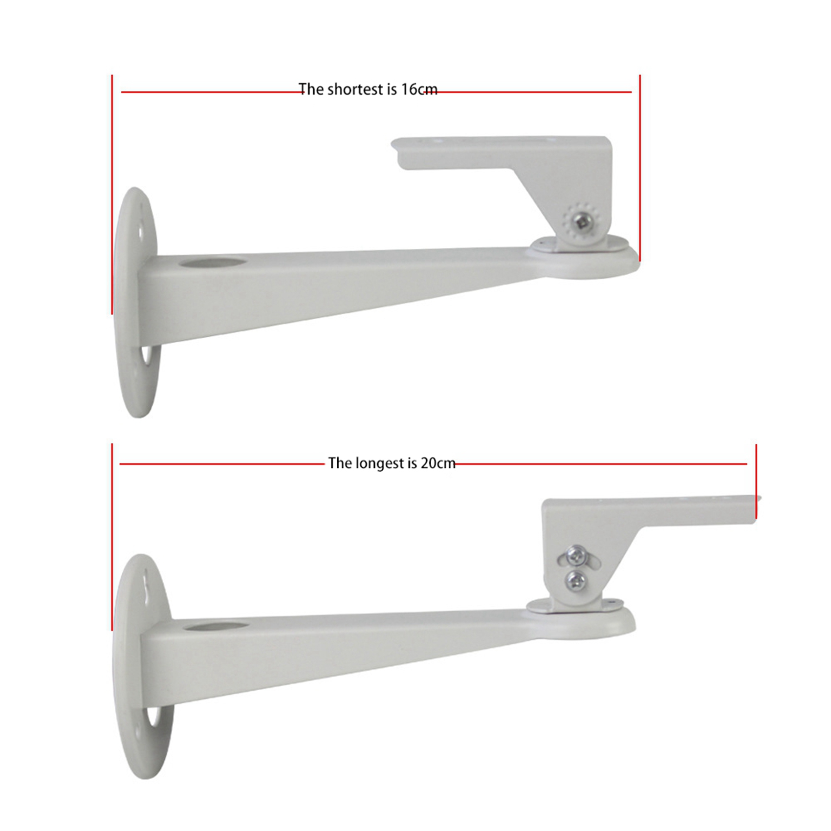 LKPCIGCXM 2X Mini Projector Wall Mount Universal Metal Projection Rotatable Bracket Holder for YG400 RD805 YG500 GM60 GP9. 