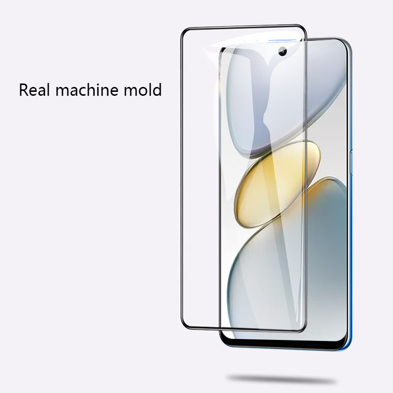 【Ready Stock】Olige Tempered Glass Film For Tecno Spark Go 1 High-Definition Full Screen Protector Anti-Scratch