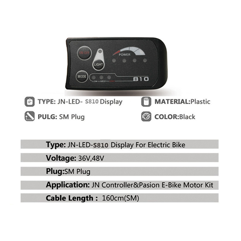 EBike Conversion Kit Replacement Spare Parts 36V 48V Bicycle Speed