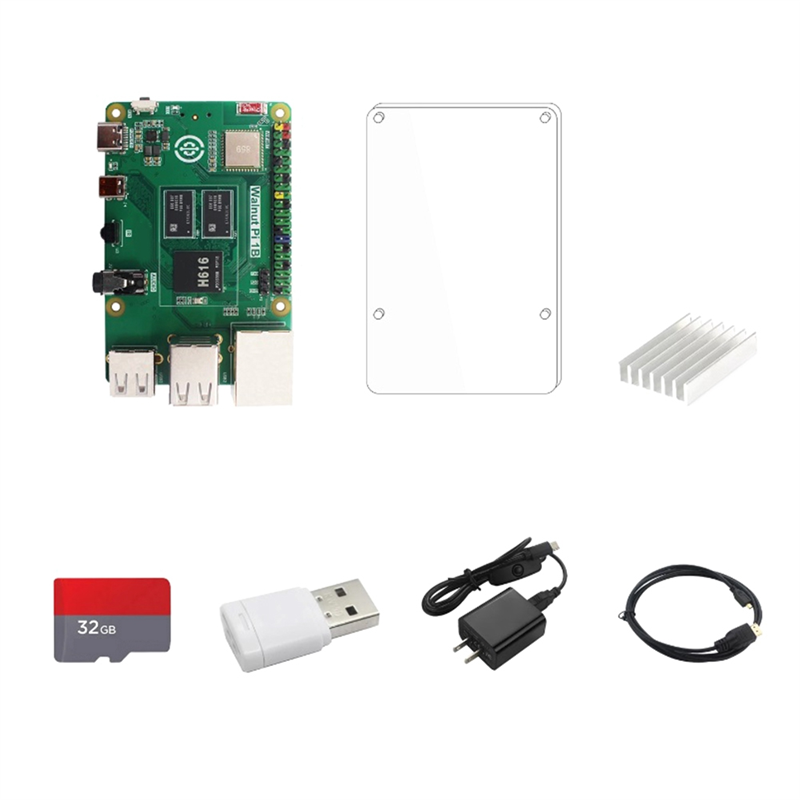 1B 1GB RAM DDR3 Allwinner H616 WiFi Bluetooth Mini PC Development Board Single Board Computer 1Set Easy Install