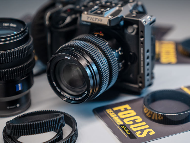 Tilta Follow Focus Gear Ring 360 Rotation Silent Seamless Focus Gear Ring For DSLR Camera Accessories TA FGR PRT. 