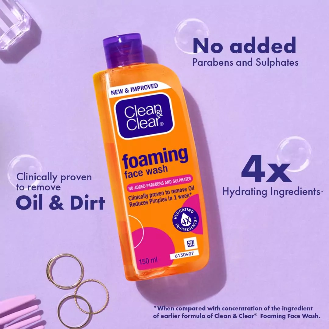 Clean & Clear Foaming Face Wash-100ml