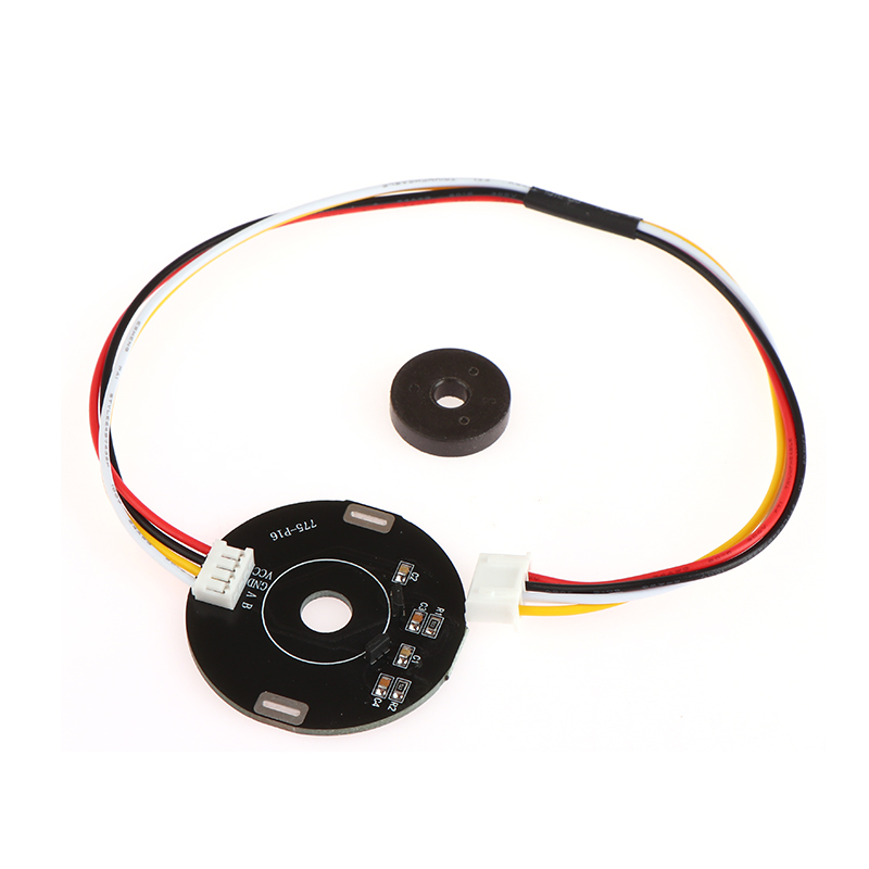 775-P16 Double Hall Magnet Encoder Code Plate Magnetic Induction Rotation Speed Direction Sensor Use To 775 DC Gear Motor Hudduo. 