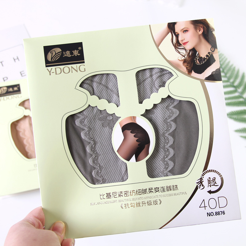 Genuine Far Eastern Group Spring and Autumn 8876 bikini seamless pantyhose 40D thin anti-hook thin leg elastic stockings