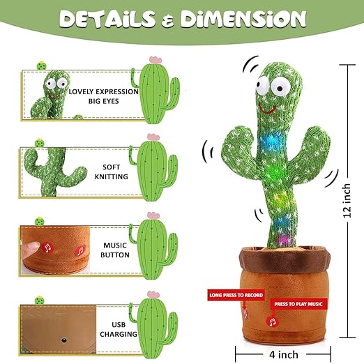 Talking and Dancing Cactus. 