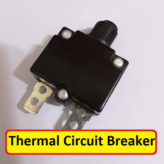 ZE5A CUT OF Switch Thermal Circuit Auto Switches AC 250V 5A Push Button Manual Reset Switch With Quick Connect Terminals. 
