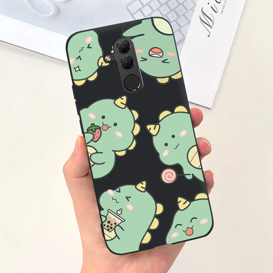 For Huawei Mate 20 Lite Case SNE-LX1 SNE-LX2 SNE-LX3 Protect Cover Popular Flower Soft Silicone Funda For Mate20 Lite Phone Case. 