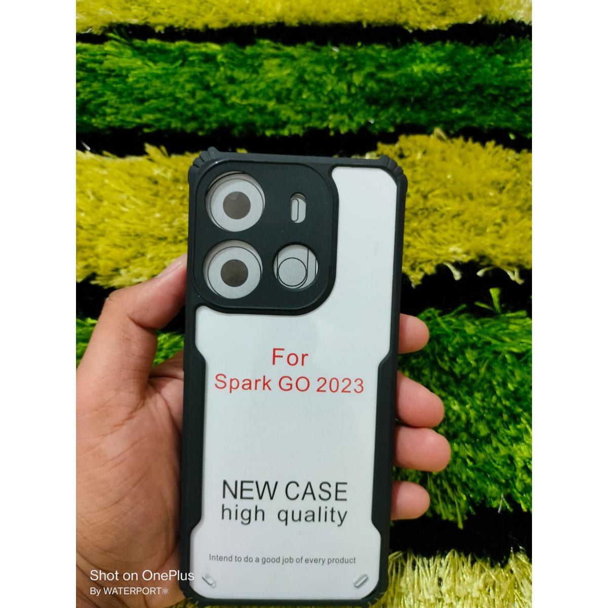 Tecno spark go 2023, bf7, tecno pop 7 pro ব্যাক কভার stockprof xundd স্টাইল ফিউশন হার্ড কেস টেকনো স্পার্ক গো 2023, bf7, tecno pop 7 pro কালো রঙের (Back Case Cover For Smartphone)