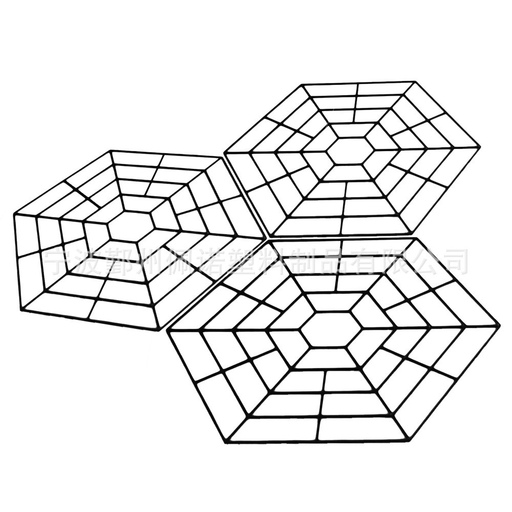 10pcs/set 2023 Protector Pond Guard Netting Hexagon Floating Heron Deterrent Pond Protection Net Birds Invisible Plastic Pool Fish Net Pond. 