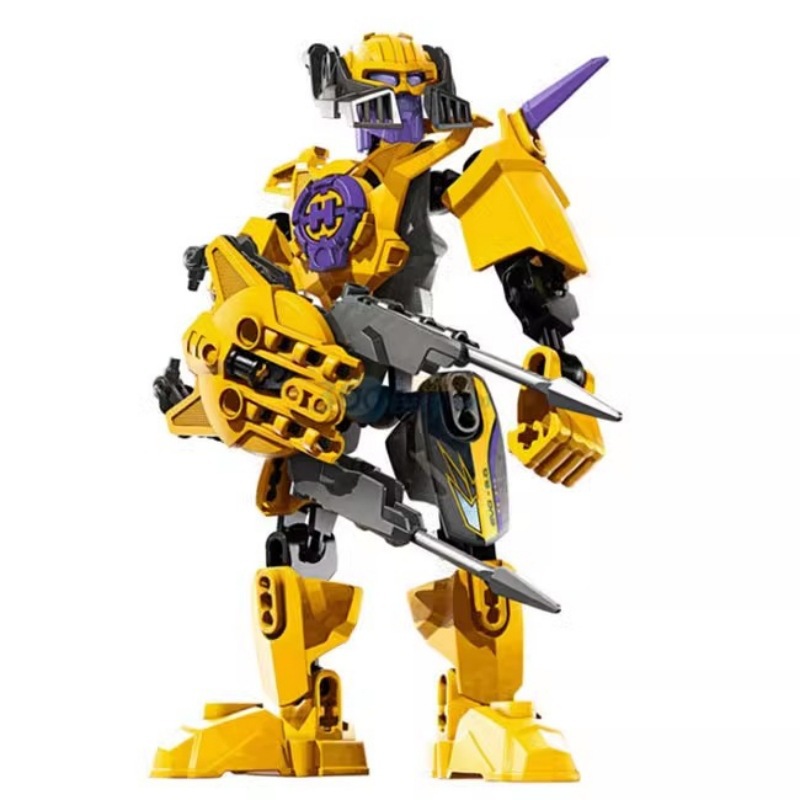 Degao Superhero Factory 2.0 Biochemical Warrior Model Blocks Customer Puzzle Building Blocks Wholesale. 