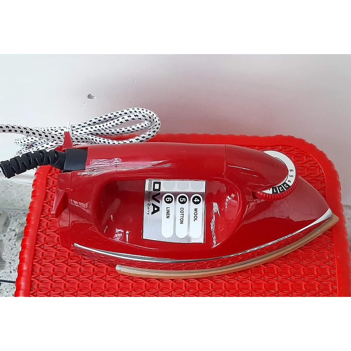 NOVA Automatic Electric Iron Machine -RED 1000 watt