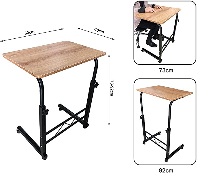 Folding Adjustable Laptop / Reading Table For Bed. 