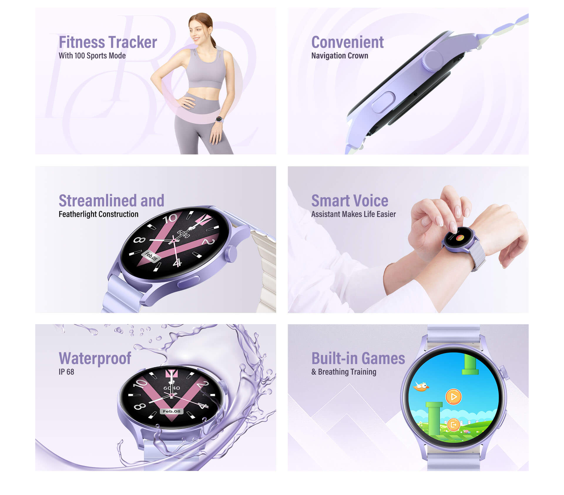 Kieslect Lady smartwatch Lora 2