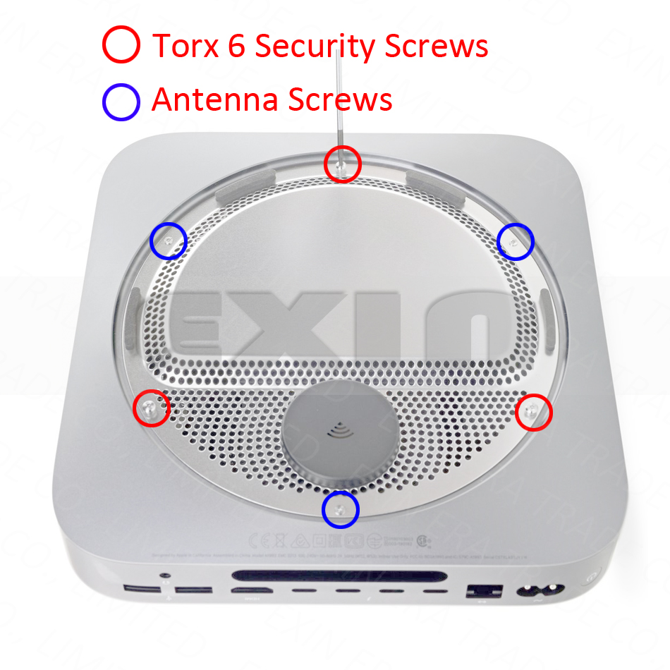 T6 Cr-V T6H Torx TR6 Security Screwdriver Opening Tool with TR6 Torx security screws Set for Apple Mac mini Late 2014. 