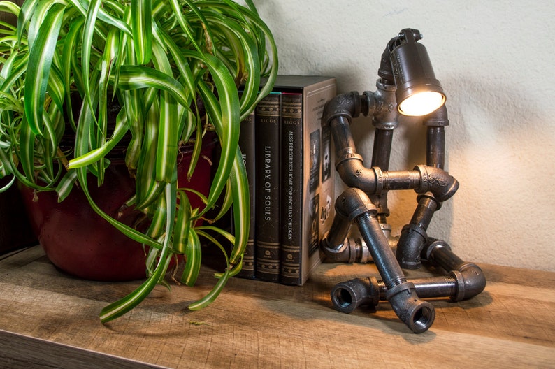 Sitting Robot Lamp , Aesthetic Decoration lamp , Home and Office space for beautiful view . Authentic View. 