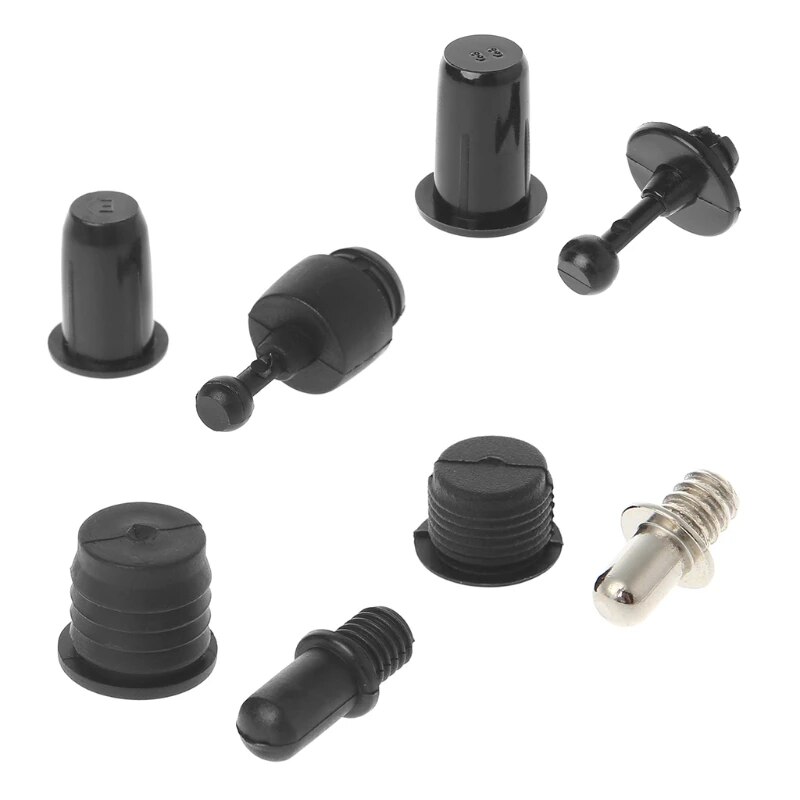 10 PCS DIY Audio Speaker Buckles Plastic Ball Socket Type Grill Guides Peg Kit Speaker Parts Accessories for Speaker H8WD. 