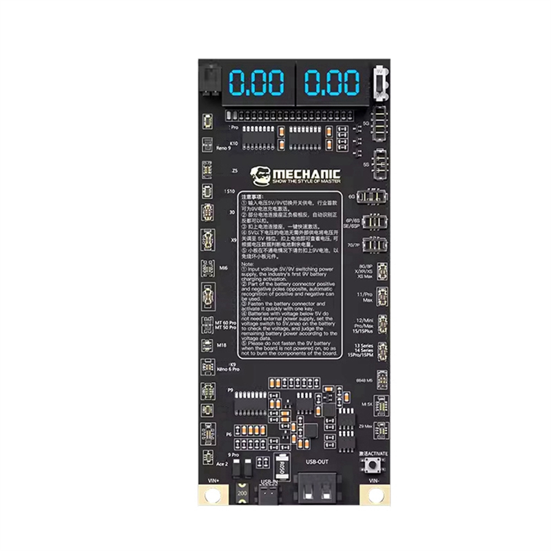 MECHANIC F918 Battery Activation Detection Board Battery Fast Charge for 5G-15 Pro Max Android One-Click Activation