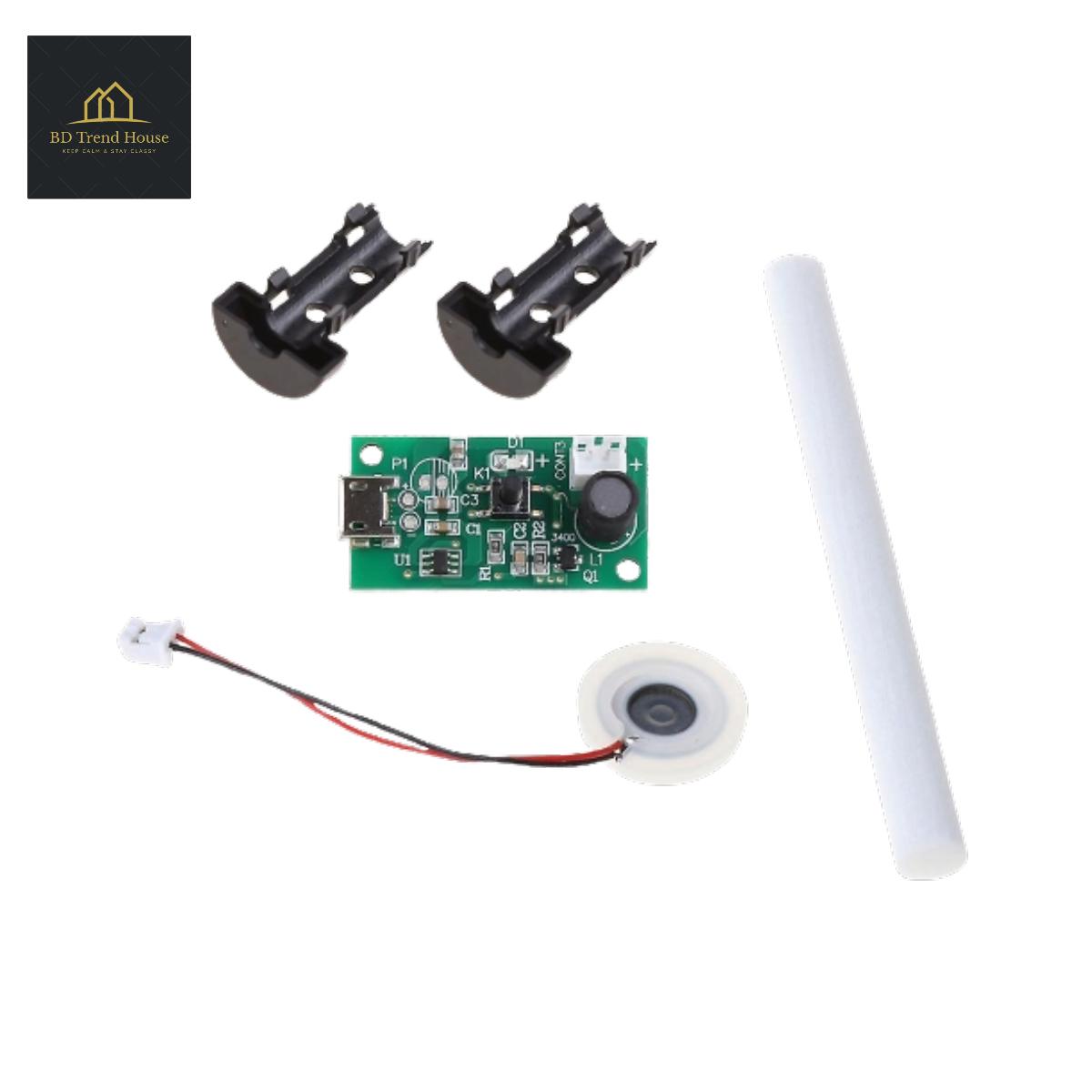 Ultrasonic Mist Maker Atomizing Fogger Humidifier Module D20mm Mist Maker Module. 