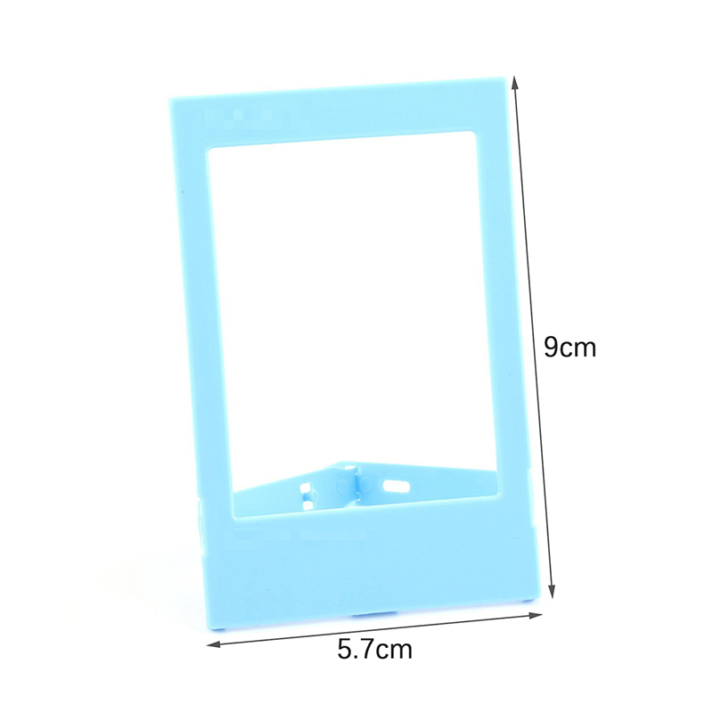 5Pcs 3" Desk Photo Frame Picture Frames for Fujifilm Instax Mini Colorful DIY Photo Frame Fridge Refrigerator Picture Frame Demoo. 